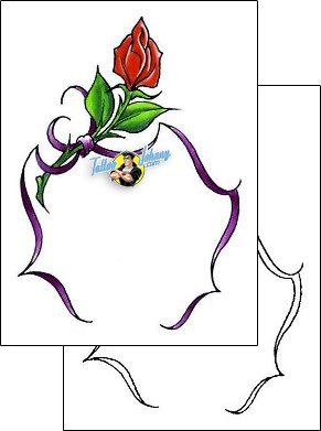 Rose Tattoo plant-life-rose-tattoos-cherry-creek-flash-ccf-01000