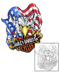 Eagle Tattoo Animal tattoo | CCF-01009