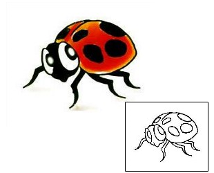 Ladybug Tattoo Tattoo Styles tattoo | CCF-01014