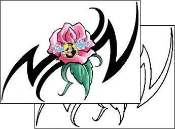 Rose Tattoo plant-life-rose-tattoos-cherry-creek-flash-ccf-01023