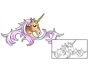 Unicorn Tattoo Mythology tattoo | CCF-01033