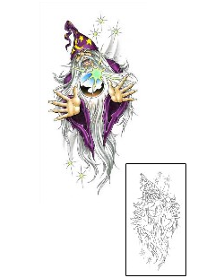 Wizard Tattoo Mythology tattoo | CCF-01038