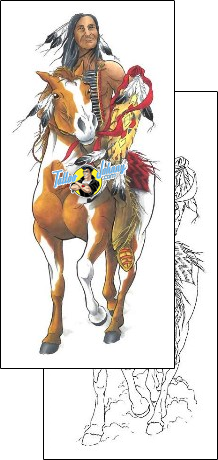 Horse Tattoo animal-horse-tattoos-cherry-creek-flash-ccf-01055