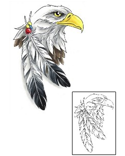 Feather Tattoo Miscellaneous tattoo | CCF-01056