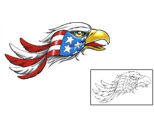 Patriotic Tattoo Animal tattoo | CCF-01064