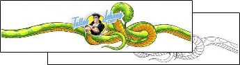 Snake Tattoo reptiles-and-amphibians-snake-tattoos-cherry-creek-flash-ccf-01068