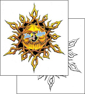 Sun Tattoo astronomy-sun-tattoos-cherry-creek-flash-ccf-01110