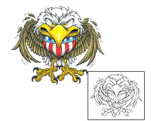 Patriotic Tattoo Animal tattoo | CCF-01111