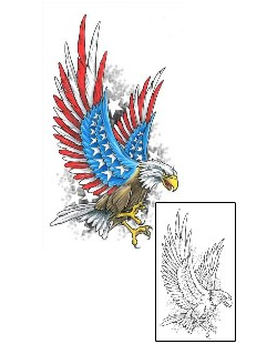 Patriotic Tattoo Animal tattoo | CCF-01113