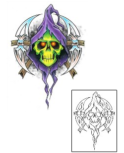 Reaper Tattoo Horror tattoo | CCF-01117
