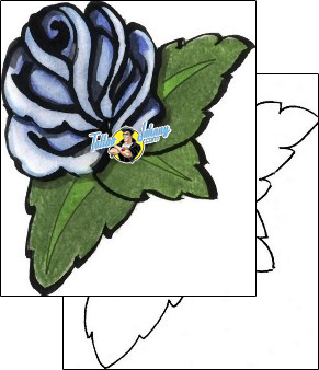 Flower Tattoo plant-life-flowers-tattoos-coffin-dodger-cdf-00025
