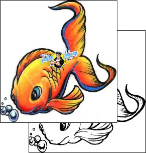 Fish Tattoo marine-life-fish-tattoos-cesar-cef-00044
