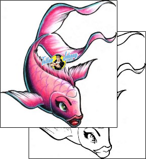 Fish Tattoo marine-life-fish-tattoos-cesar-cef-00045