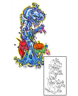 Pumpkin Tattoo Horror tattoo | CFF-00016