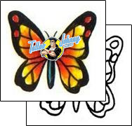 Butterfly Tattoo ankle-tattoos-charlie-frank-cff-00020