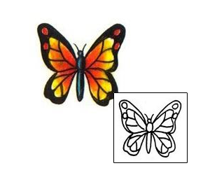 Butterfly Tattoo Insects tattoo | CFF-00020