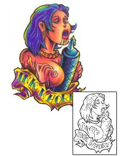 Breast Tattoo Mythology tattoo | CFF-00057
