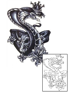 Reptiles & Amphibians Tattoo Plant Life tattoo | CFF-00059