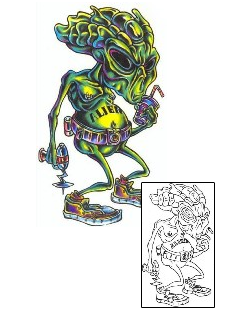 Alien Tattoo Horror tattoo | CFF-00061