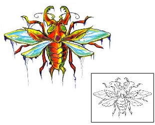 Insect Tattoo For Women tattoo | CFF-00062