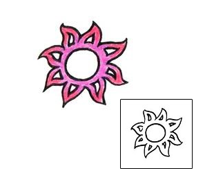 Sun Tattoo Astronomy tattoo | CFF-00078