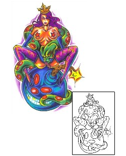 Breast Tattoo Mythology tattoo | CFF-00116