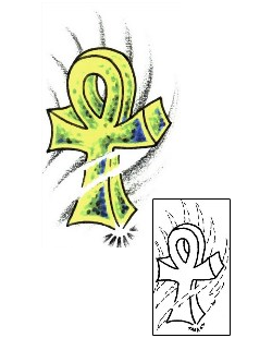 Cross Tattoo Religious & Spiritual tattoo | CGF-00032