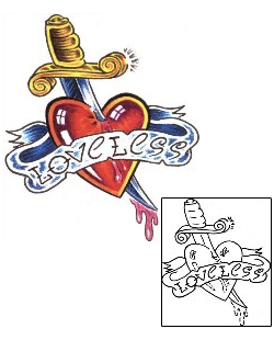 Picture of Love Less Tattoo