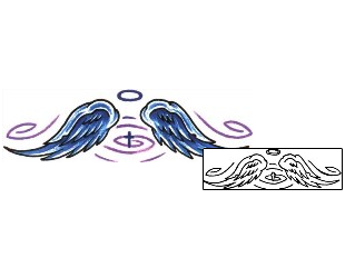 Angel Tattoo Religious & Spiritual tattoo | CGF-00083