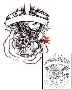 Banner Tattoo Miscellaneous tattoo | CGF-00133