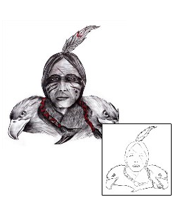 Native American Tattoo Miscellaneous tattoo | CHF-00002