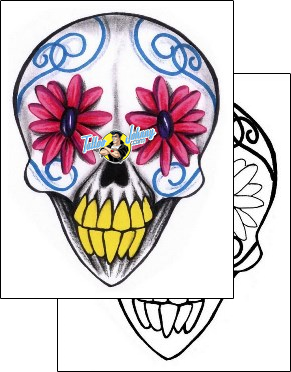 Skull Tattoo horror-skull-tattoos-chump-change-chf-00046