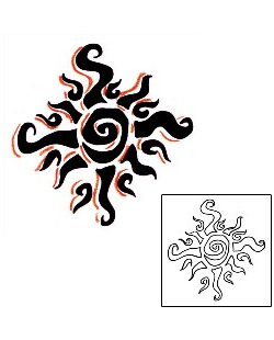 Sun Tattoo Tattoo Styles tattoo | CHF-00089