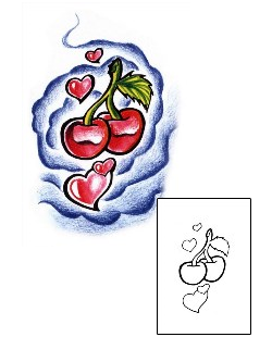 Cherry Tattoo For Women tattoo | CHF-00094