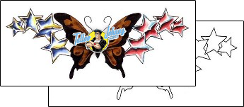 Star Tattoo butterfly-tattoos-chump-change-chf-00101