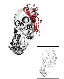 For Men Tattoo Horror tattoo | CHF-00115