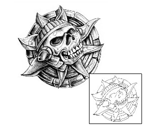 Aztec Tattoo Astronomy tattoo | CHF-00118
