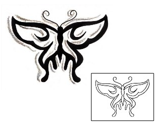Butterfly Tattoo Insects tattoo | CHF-00122