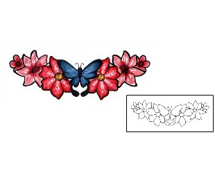 Insect Tattoo Plant Life tattoo | CHF-00125