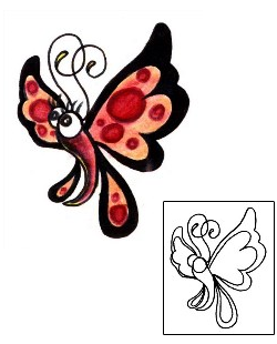 Butterfly Tattoo Insects tattoo | CHF-00130