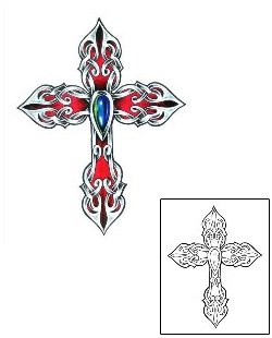 Jewel Tattoo Religious & Spiritual tattoo | CHF-00150