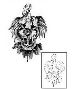 Clown Tattoo Mythology tattoo | CHF-00163