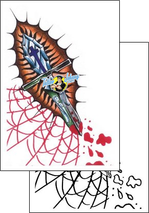 Dagger Tattoo horror-dagger-tattoos-chump-change-chf-00164