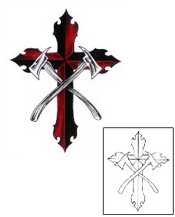 Warrior Tattoo Religious & Spiritual tattoo | CHF-00214