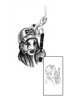 Mask Tattoo Miscellaneous tattoo | CHF-00222