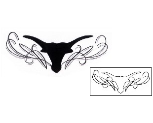 Taurus Tattoo Specific Body Parts tattoo | CHF-00255