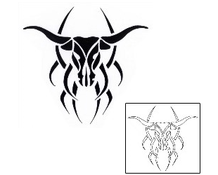 Taurus Tattoo Specific Body Parts tattoo | CHF-00257