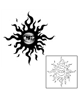 Sun Tattoo Tattoo Styles tattoo | CHF-00268
