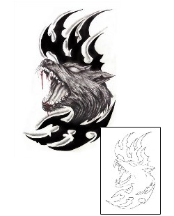 Wolf Tattoo Tattoo Styles tattoo | CHF-00292