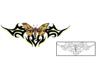 Butterfly Tattoo Specific Body Parts tattoo | CHF-00297